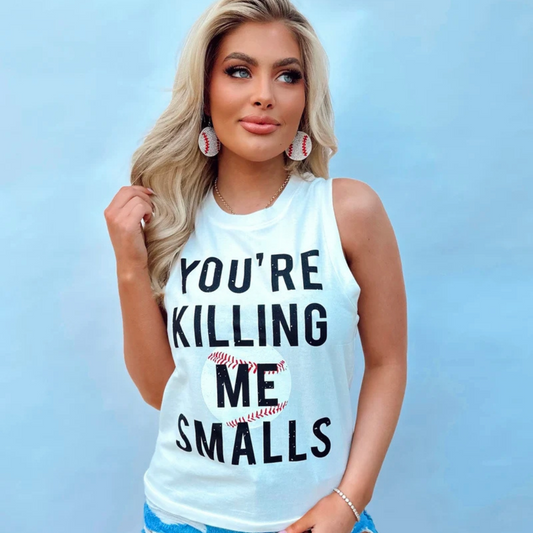 OFF-WHITE YOU’RE KILLING ME SMALLS BASEBALL TANK